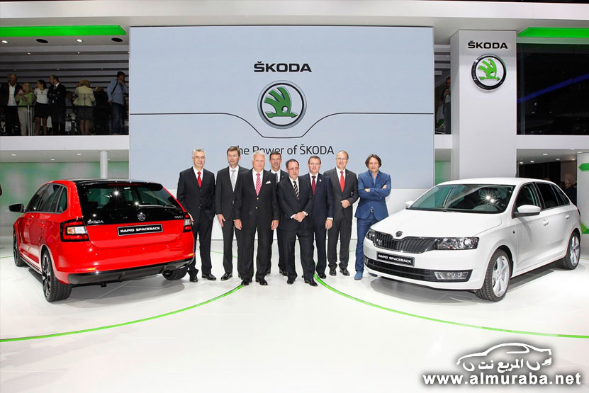 سكودا 2014 تعرض نموذجين لسياراتها في معرض فرانكفورت للسيارات Skoda 2014 39